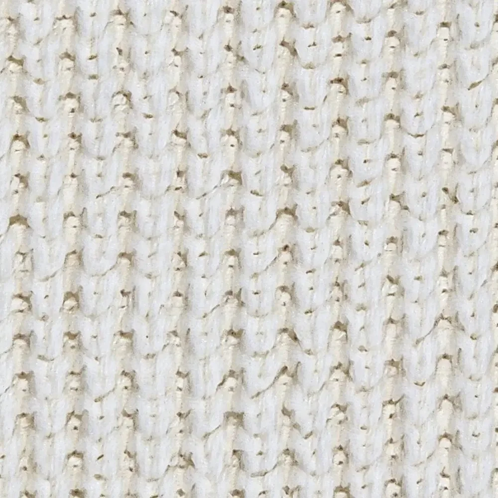 Zara Men's Cream Chunky‎ Knit Sweater Size L Cotton Crewneck Pullover